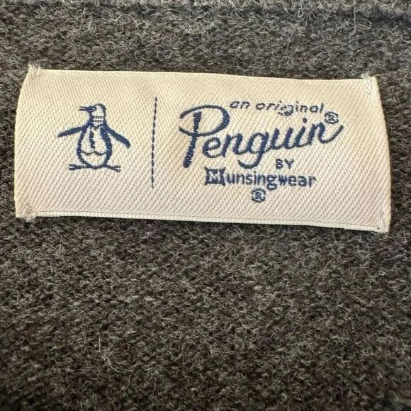 Original Penguin by Munsingwear Crewneck Sweater Men’s Lambs Wool Sz XL # 2330 - Picture 6 of 13